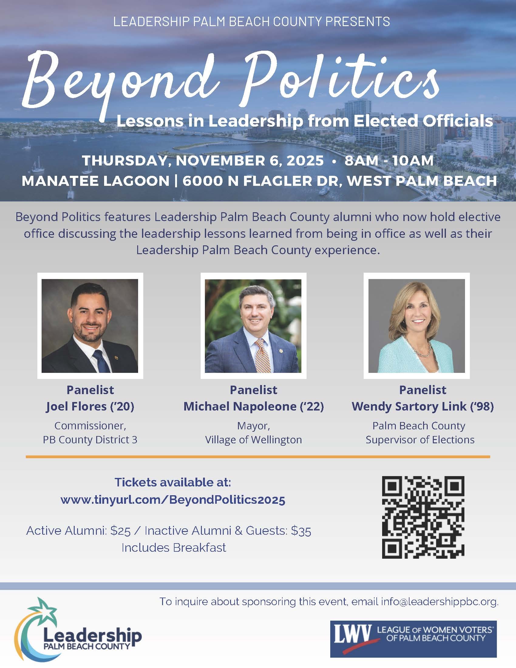 Beyond Politics LWVPBC Leadership
