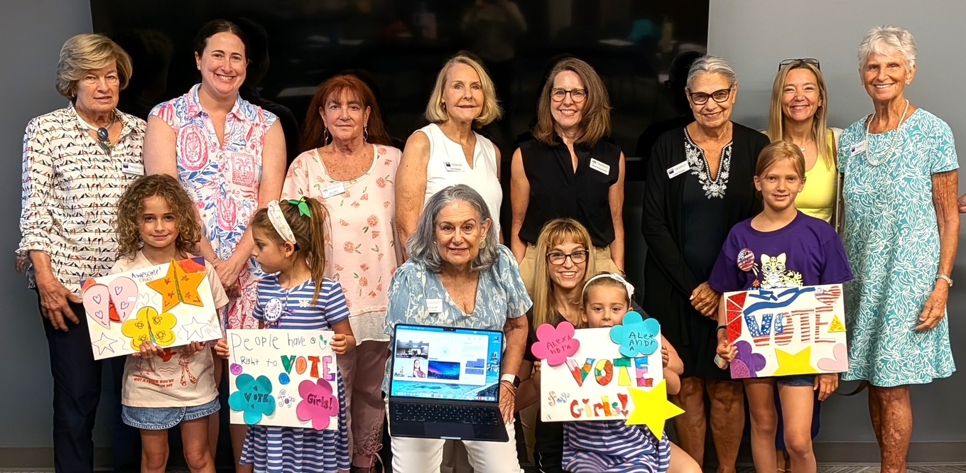 Girl Scouts civic event