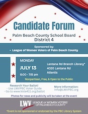Forum- School Board 4