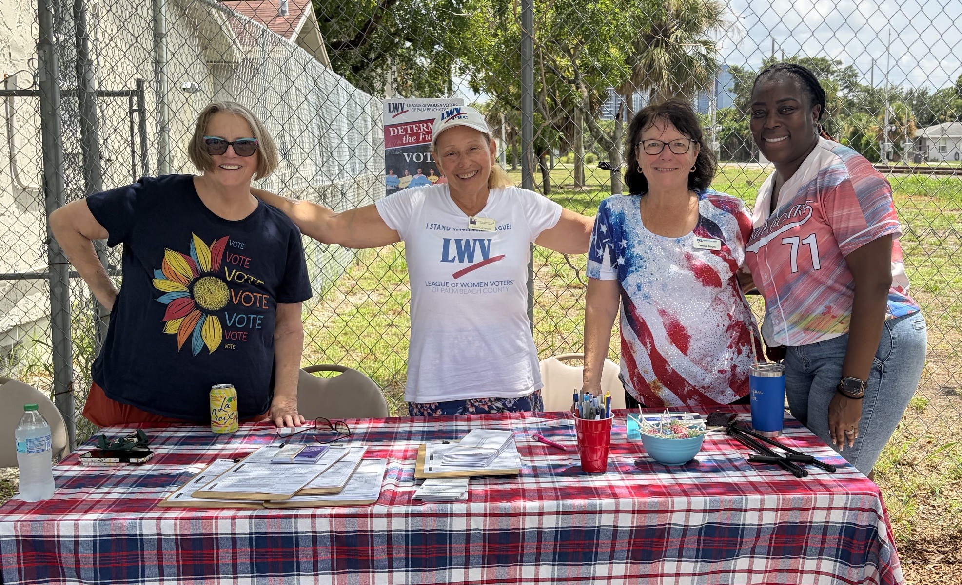 Davis and Miller Community Feeding event WPB