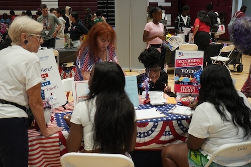 Chris Allen Judy Giller Junior Achievement Lake Worth High