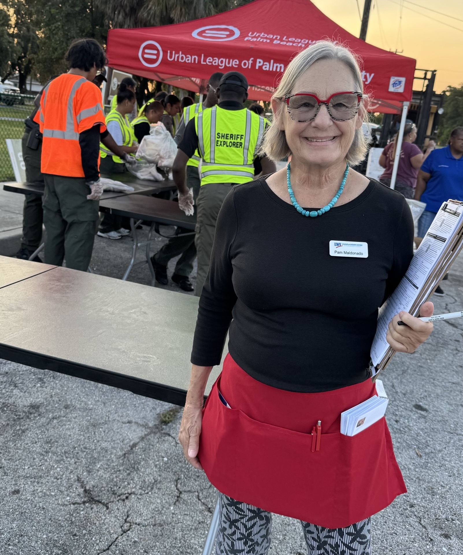 Pam Maldonado Belle Glade Food Distribution