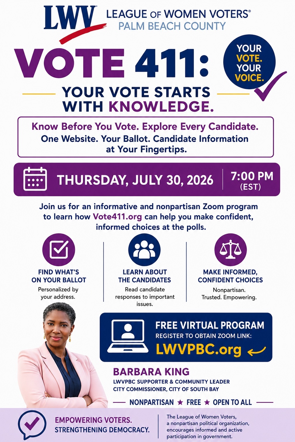 Vote411.org Training 7/30/26