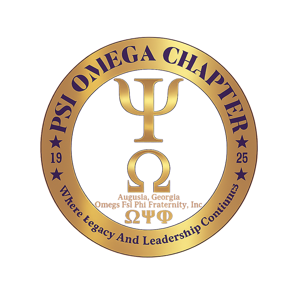 Psi Omega Chapter Seal