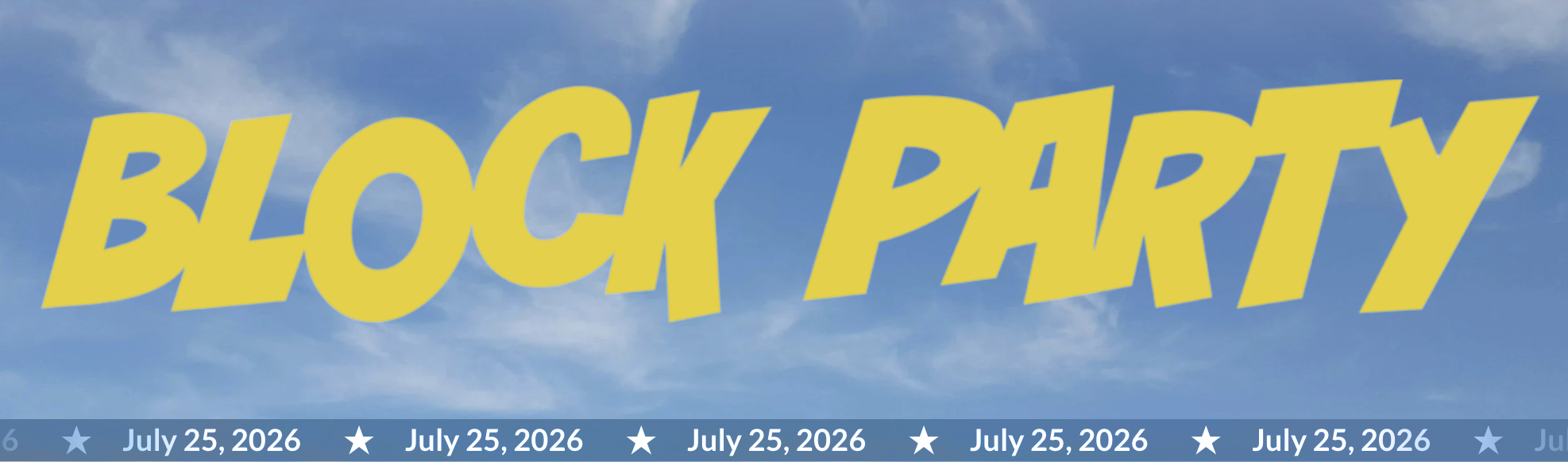 Connections for the Homeless Block Party