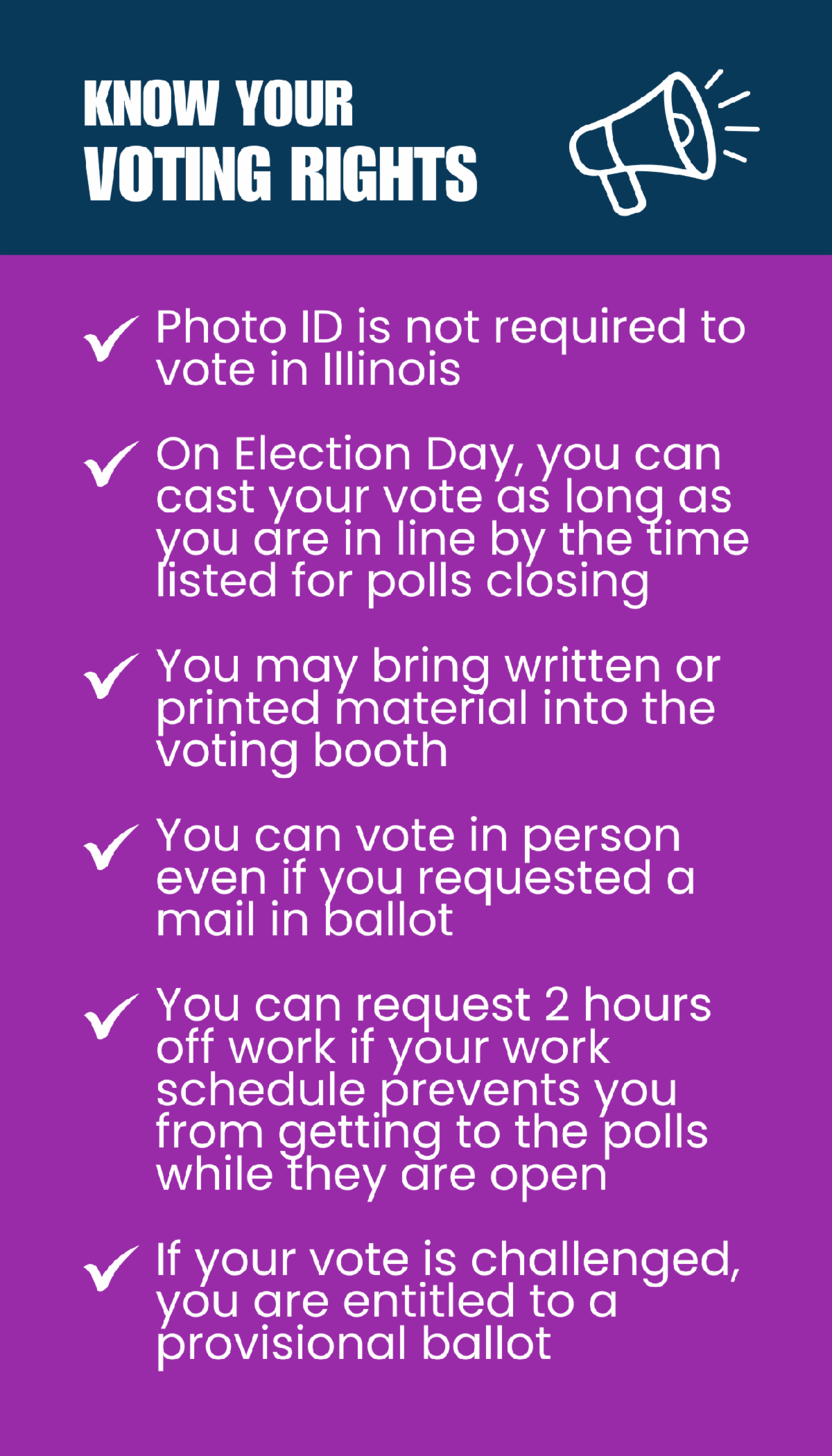 Know Your Voting Rights: VOTE411