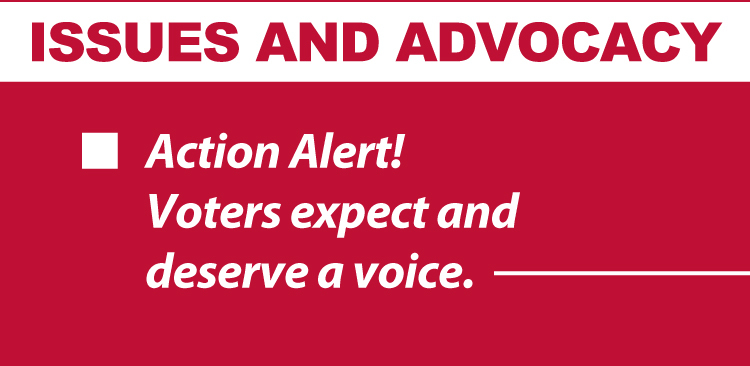 Issues & Advicacy Action Alert