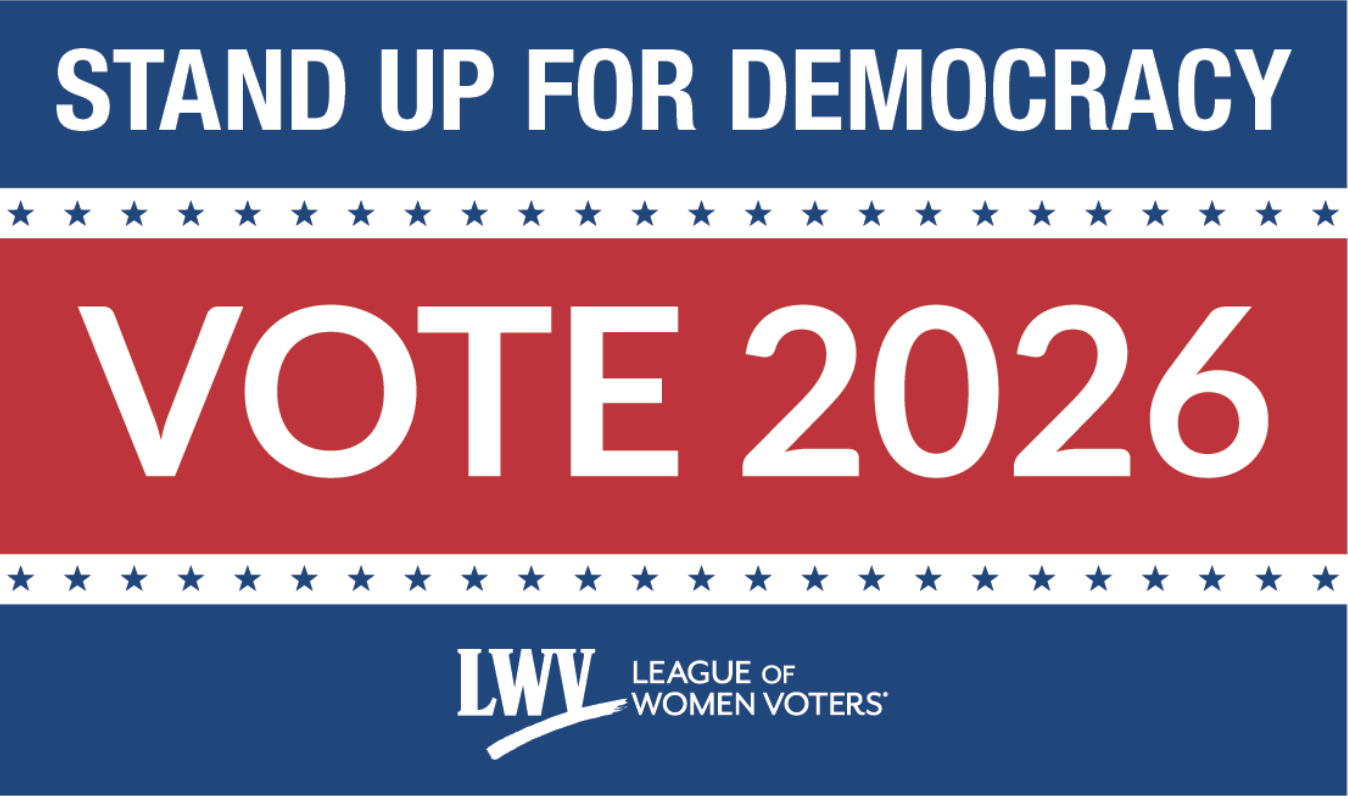 Vote 2026. Stand up for Democracy