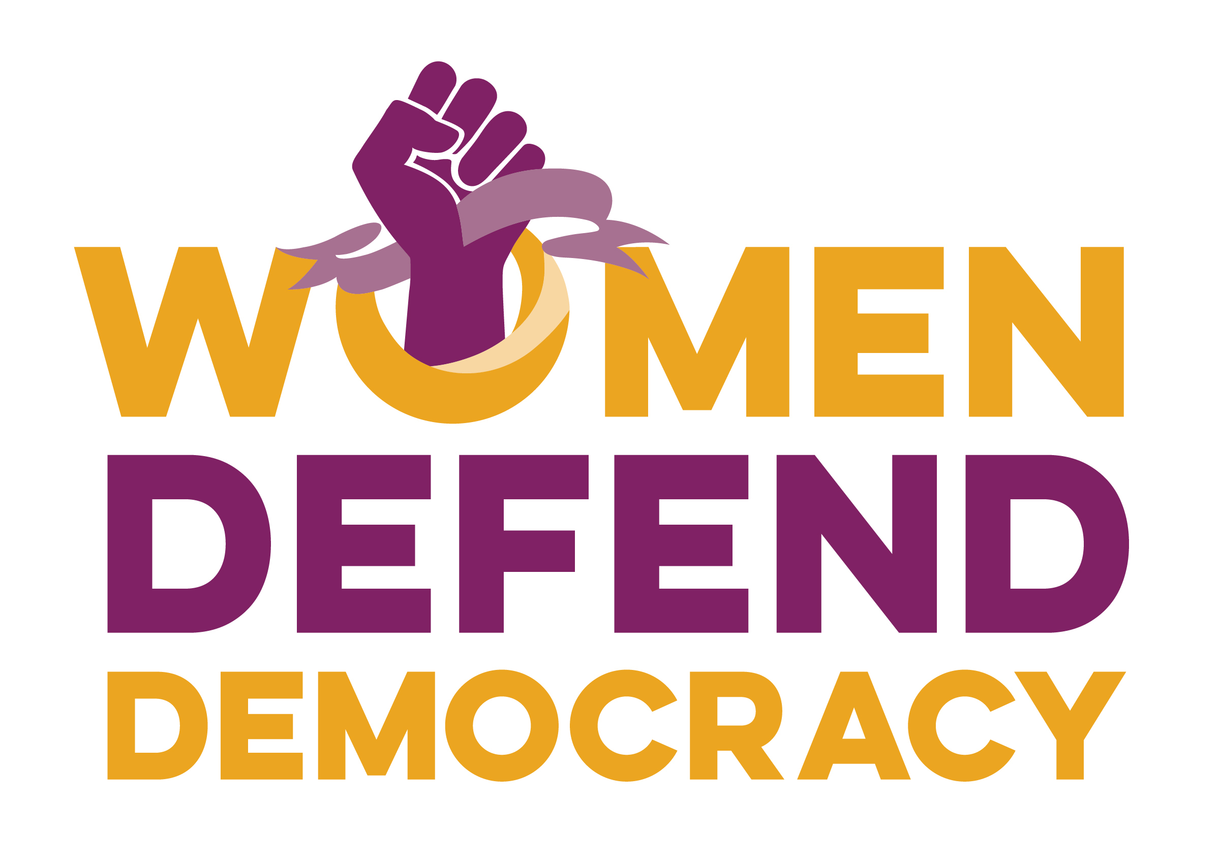 Women Defend Democracy graphic