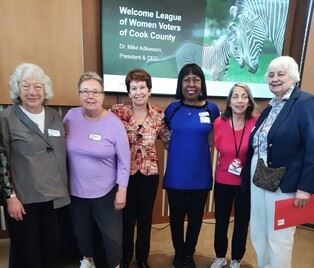 Newly Elected LWVCC Officers for the 2025-2027 term