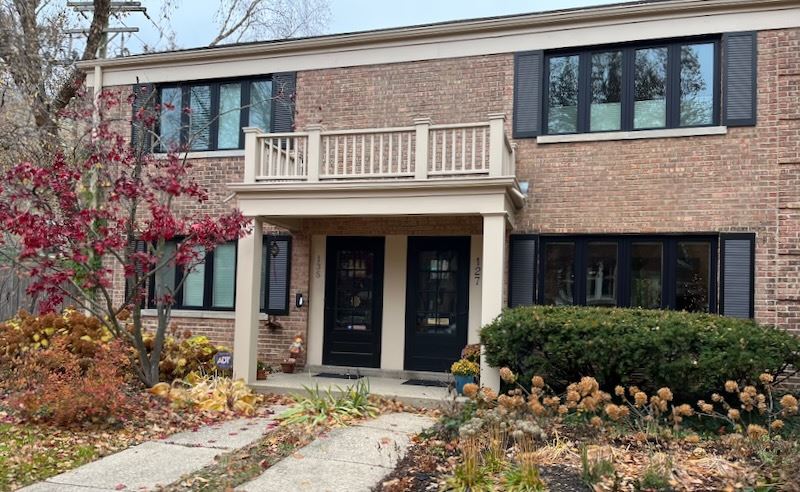Housing row house duplex