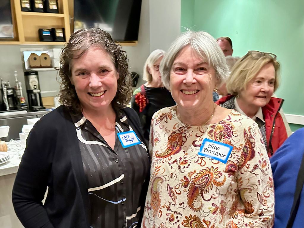 Lara Biggs and Sue Brenner