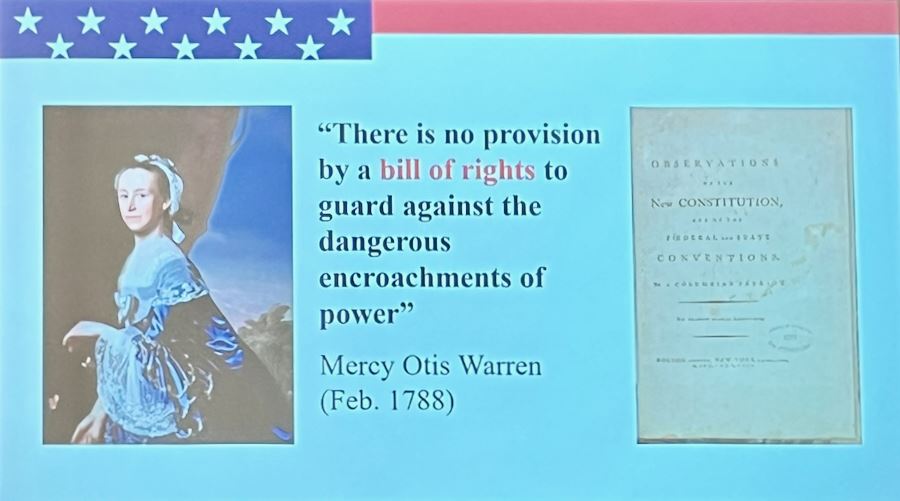 MercyOtis Warren quotation