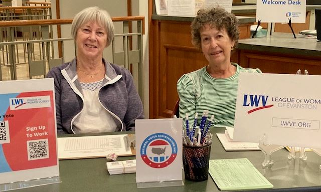 National Voter Registration Day 2025 at Evanston Public 
