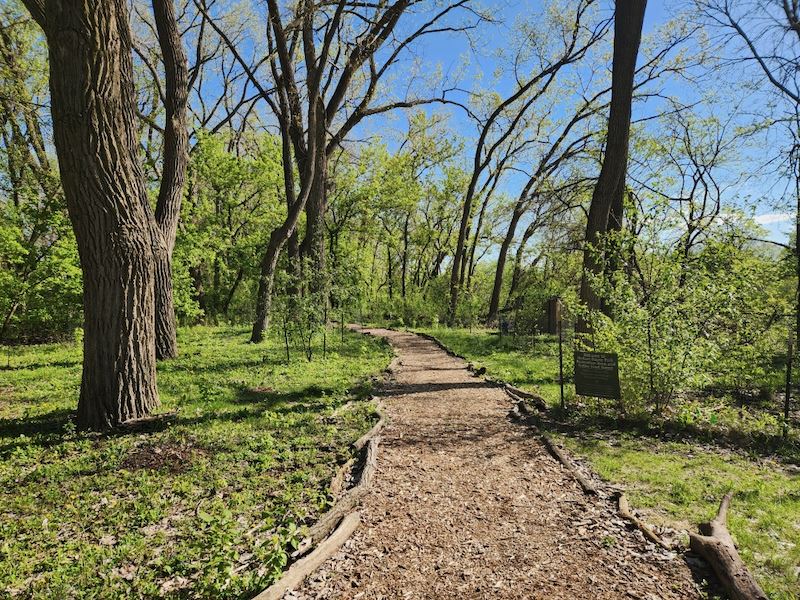 Path through Habert-Payne Park