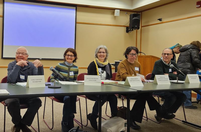 Food sharing event panel