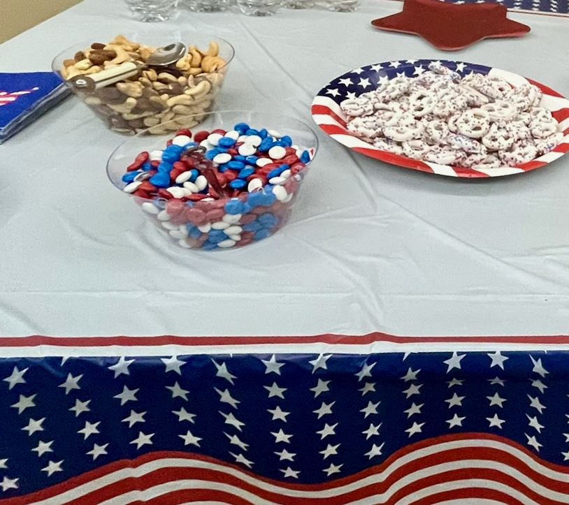patriotic non-partisan snacks