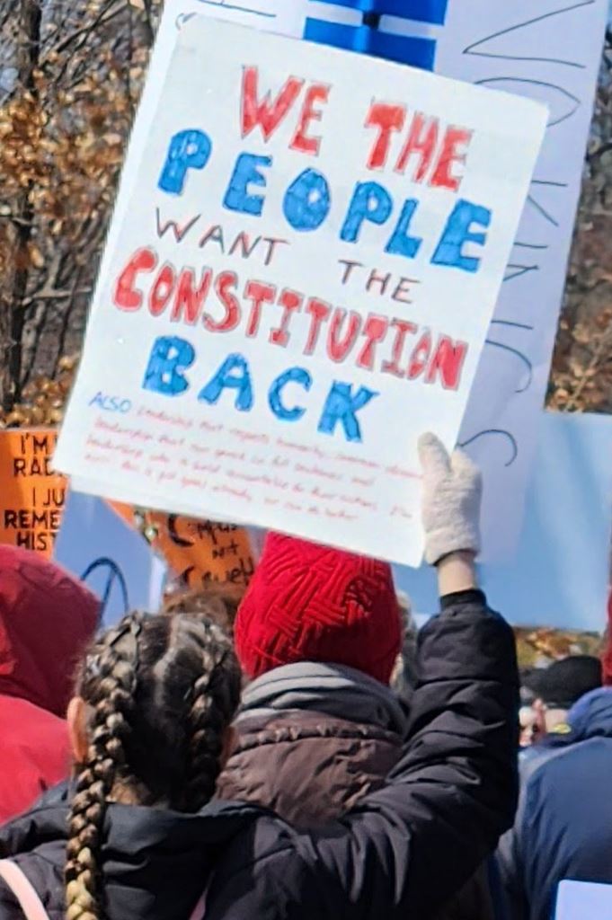 We the People sign