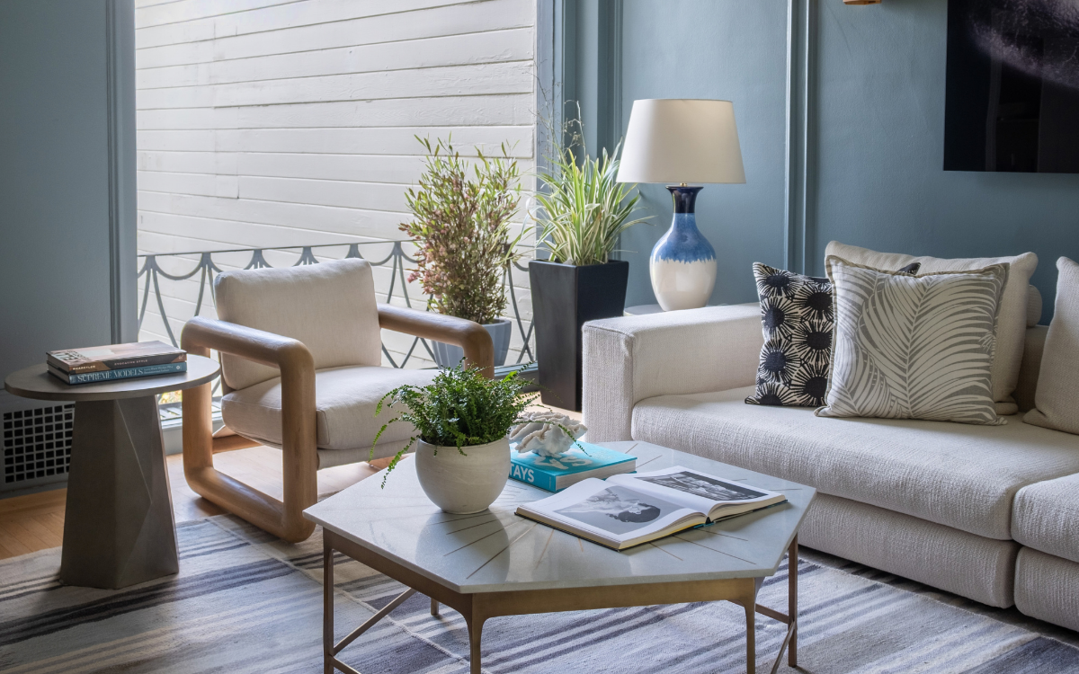 San Francisco home staged by Green Couch for the RESA Sold Over List Price Club