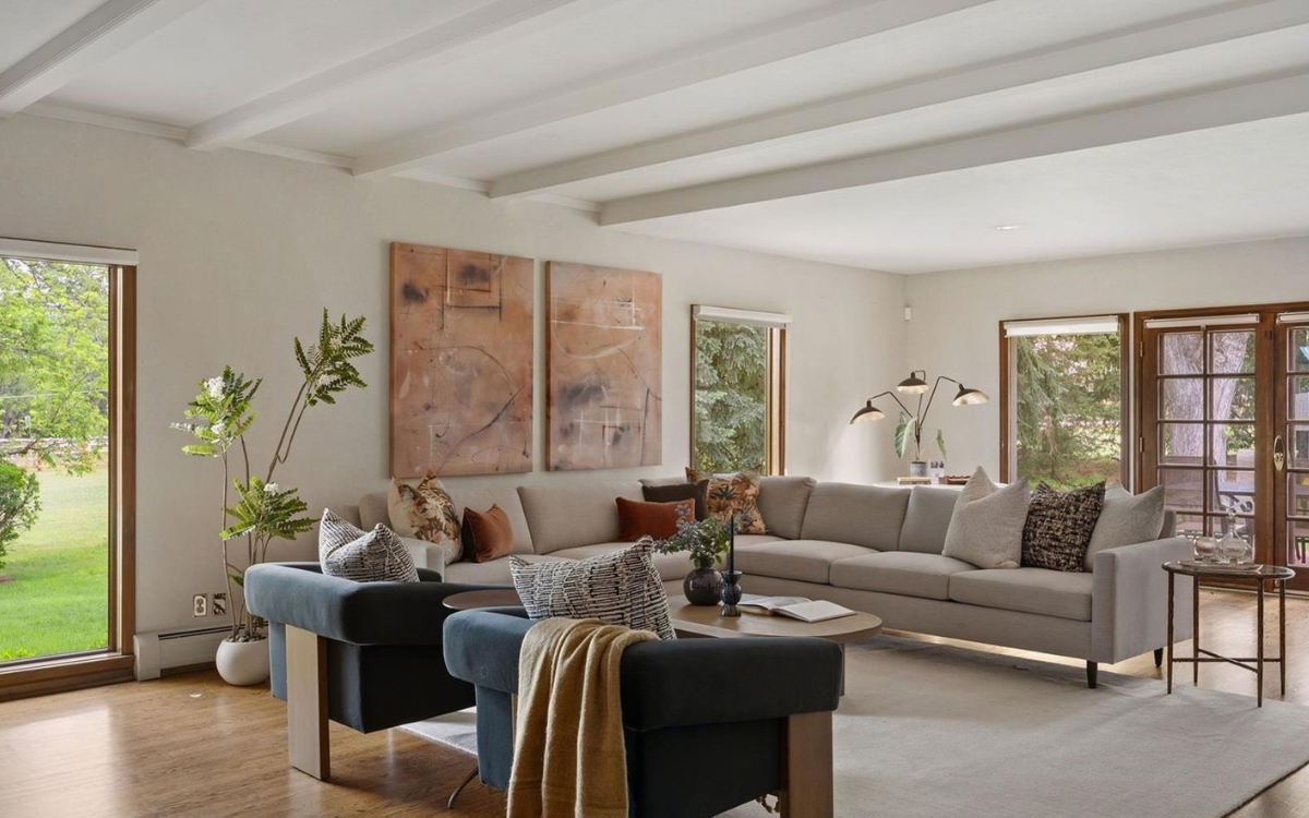 Englewood, Colorado home staged by Sarah Noel Interiors