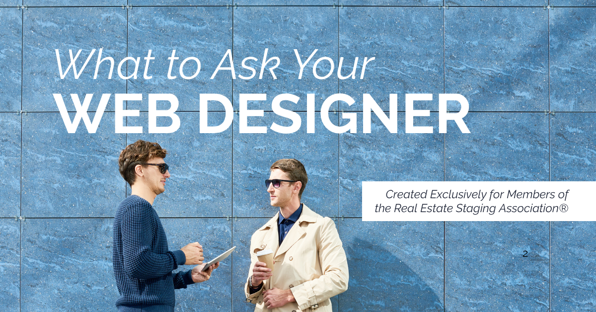RESA member guide: What to Ask Your Web Designer
