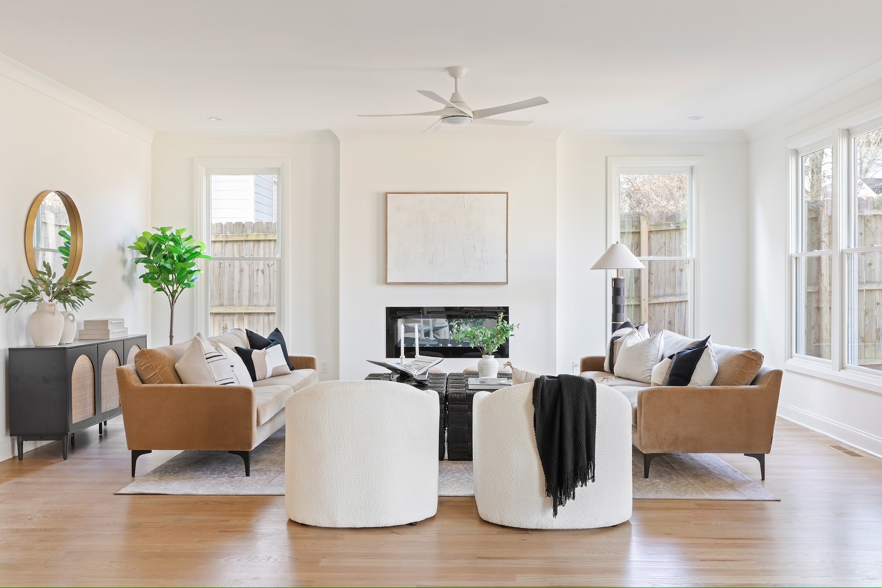 Professionally staged home by award-winning staging company