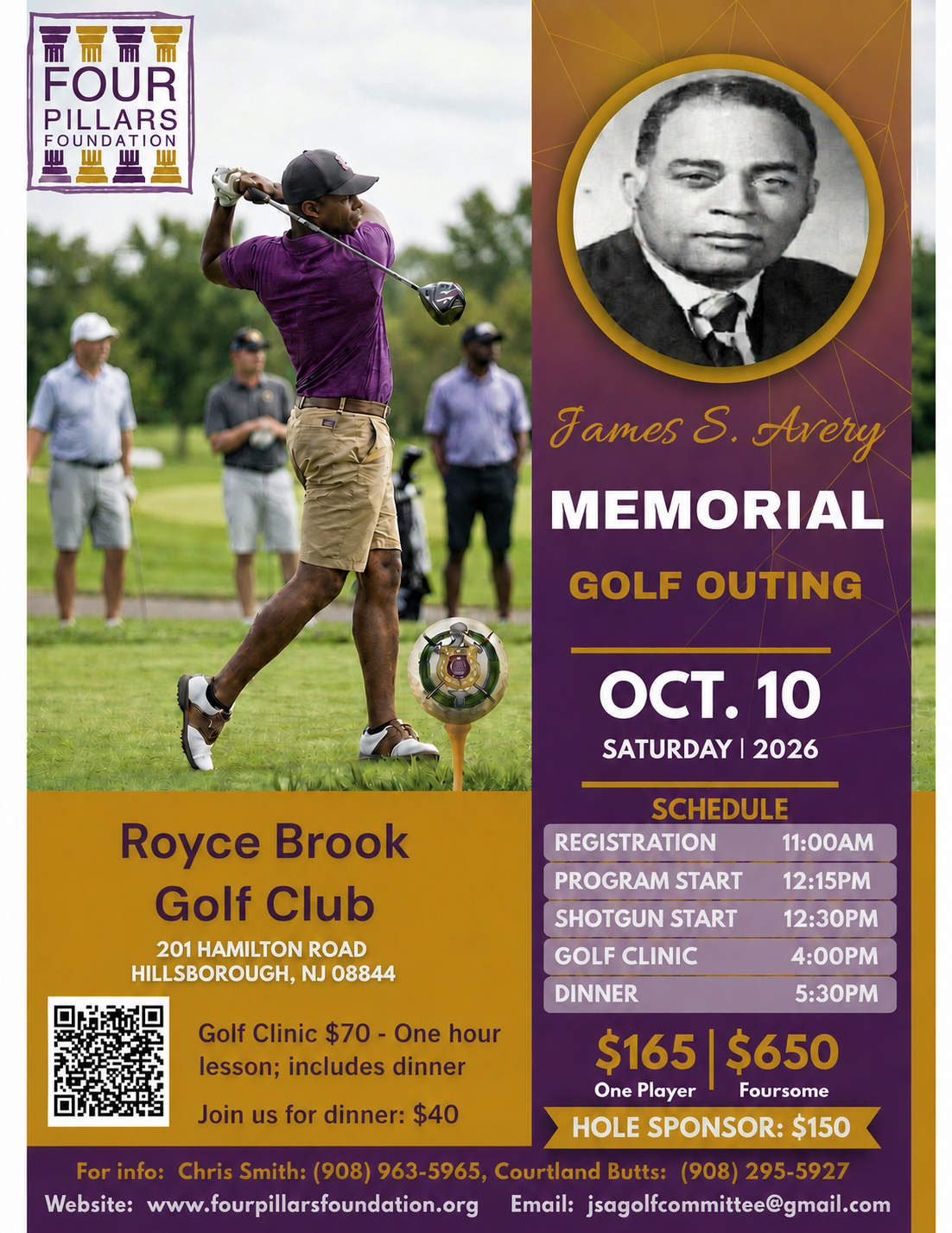 James S Avery Golf Outing 2026 new