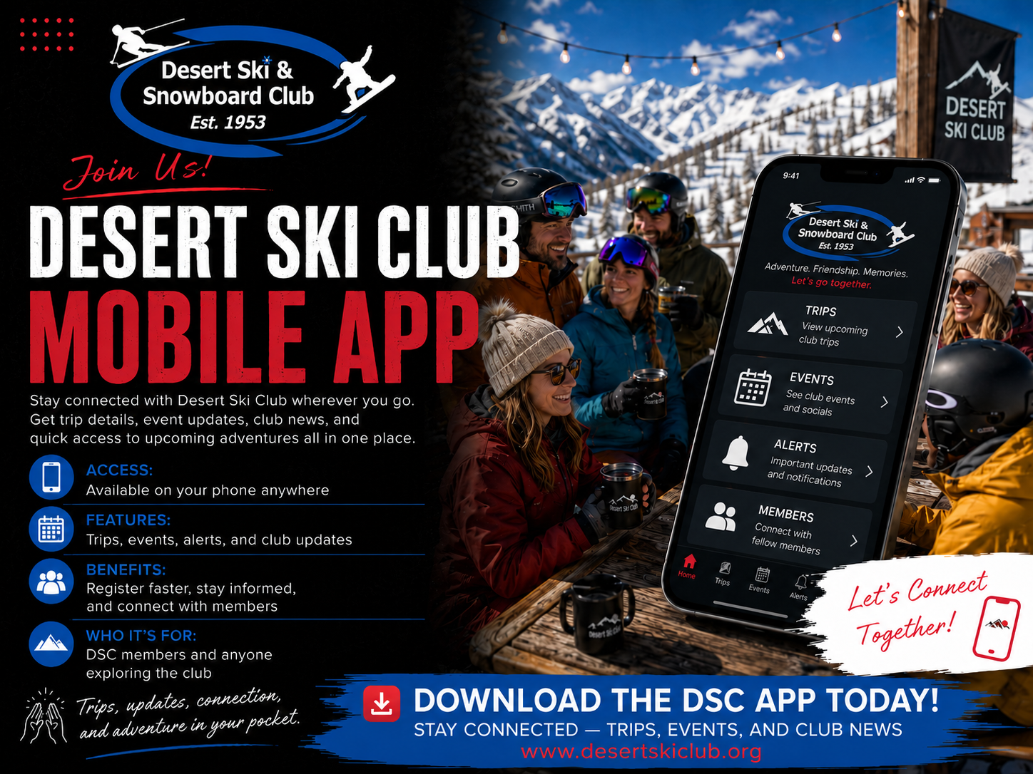 Desert Ski Club Mobile App