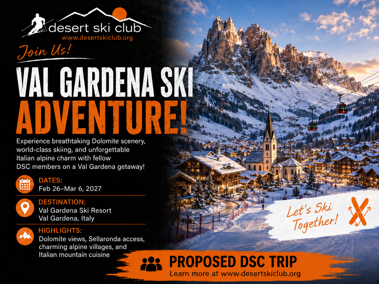Val Gardena Italy Trip