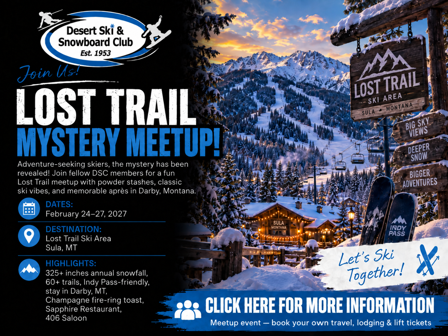 Lost Trail Mystery Meetup