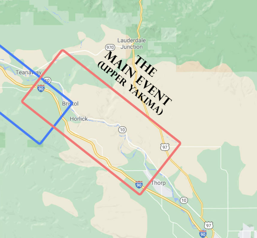 Upper Yakima River Map