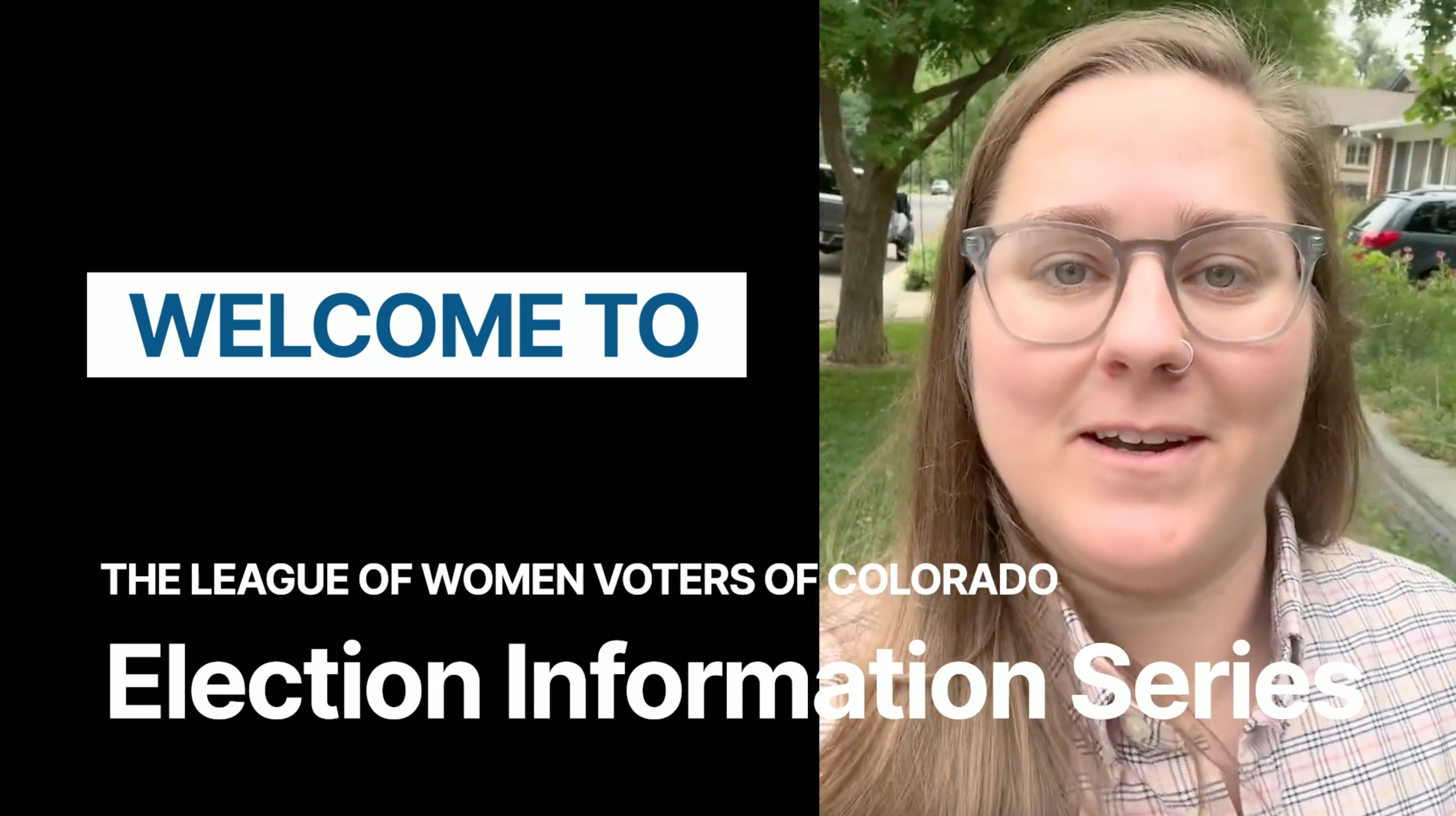 2025 Election Information Series