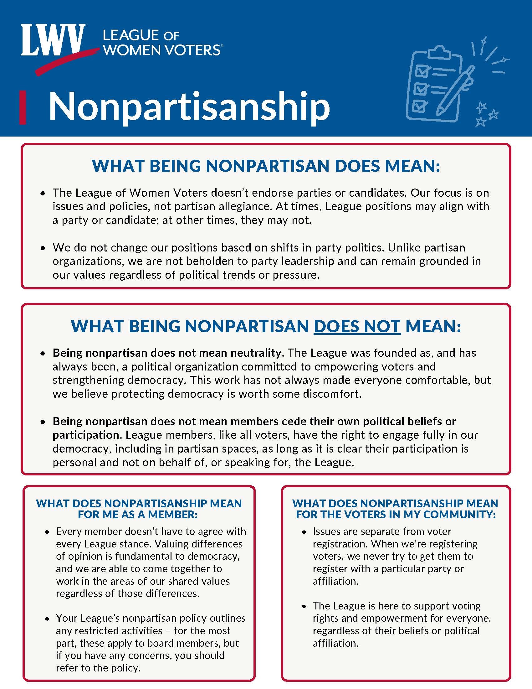 Nonpartisanship