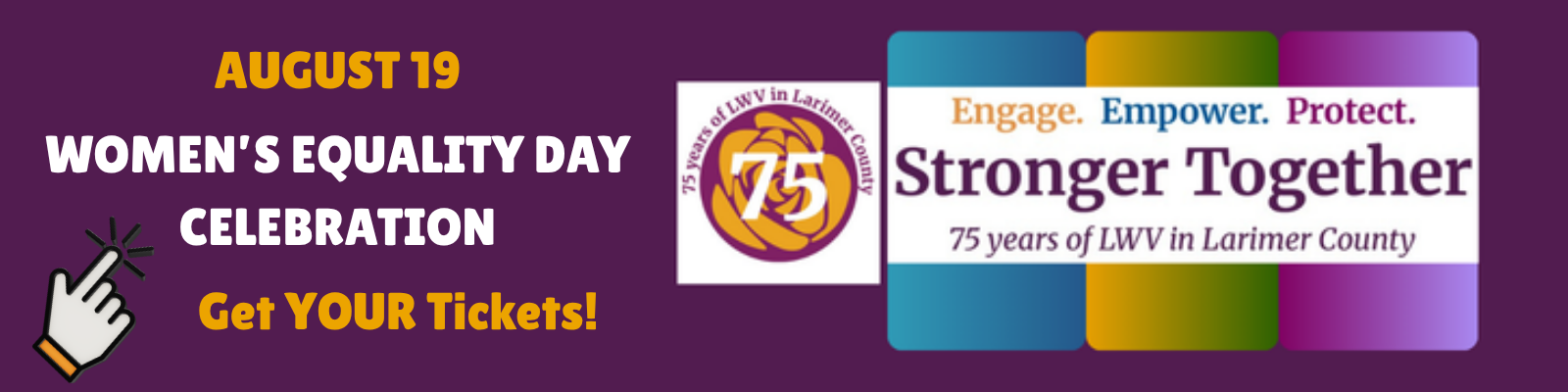 Women's Equality Day 2026 - Get Tickets