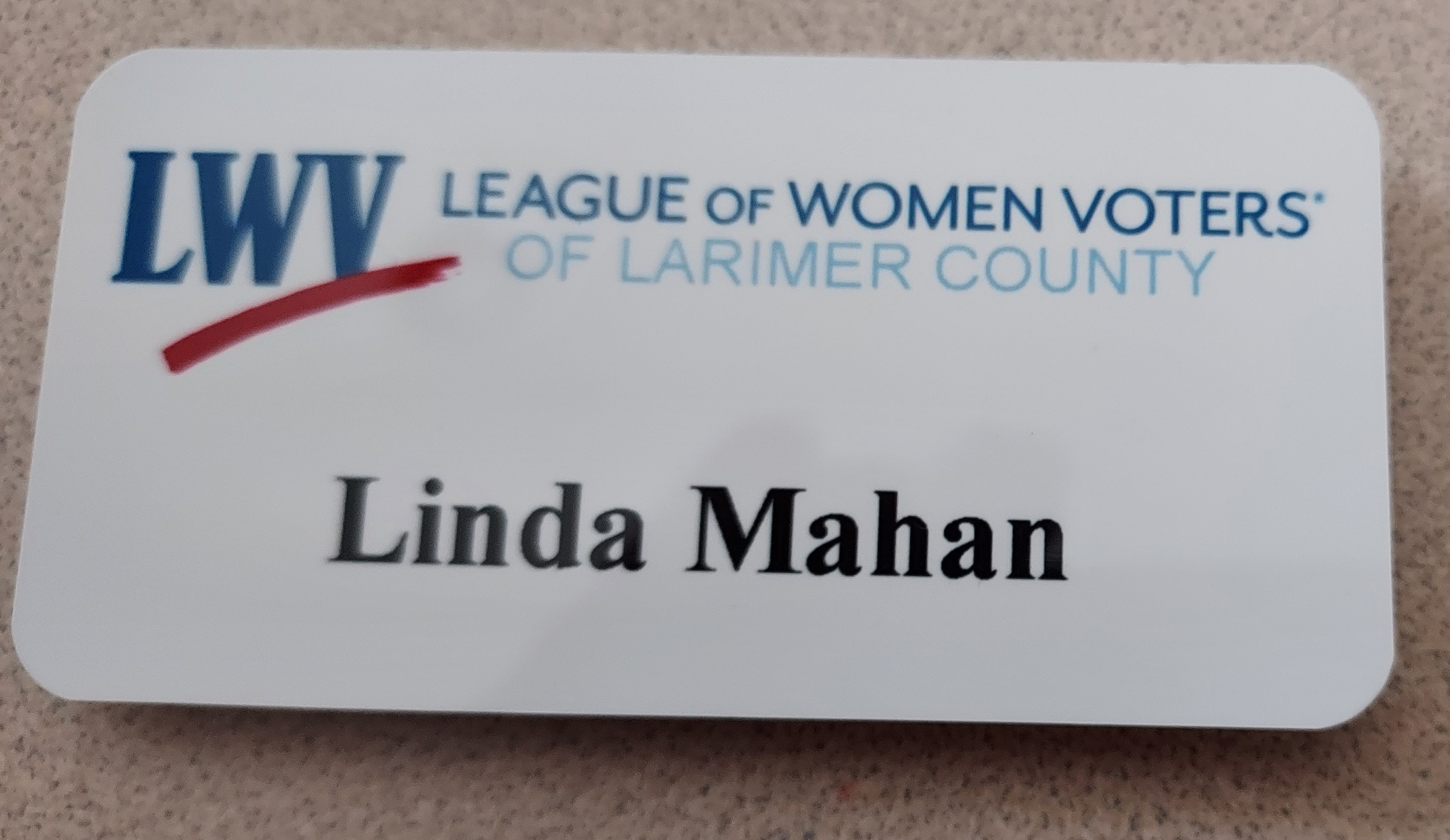nametag example