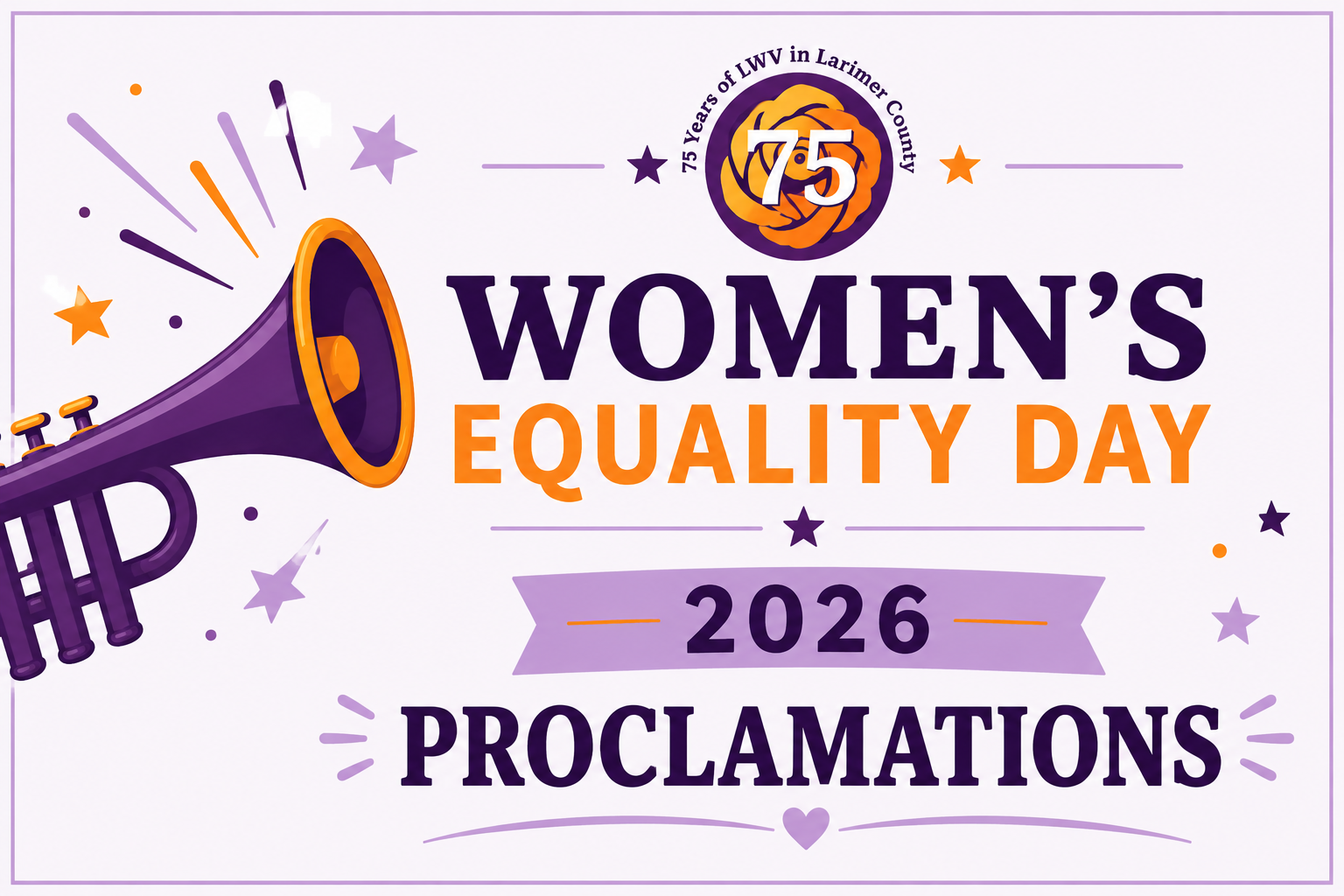 Women's Equality Day proclamations