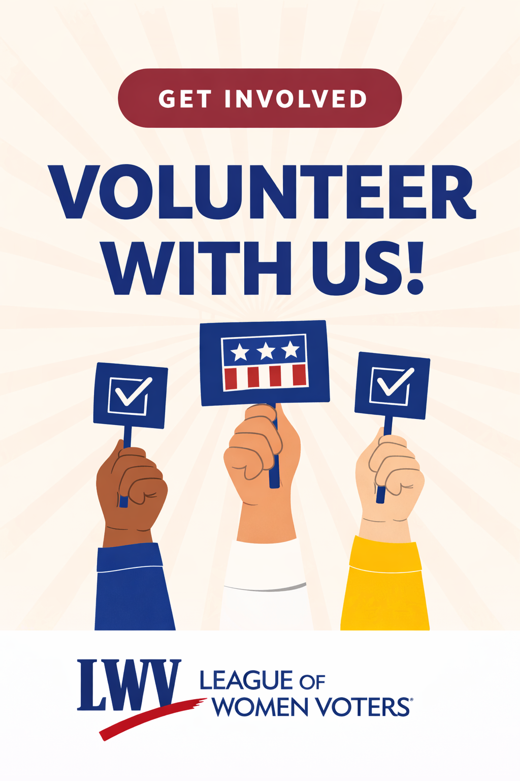 Volunteer With Us (hands)