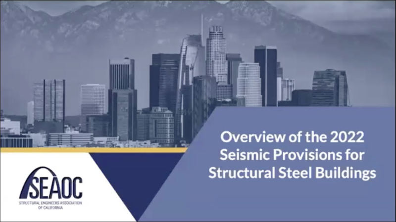 Seismic Provisions for Structural Steel Build