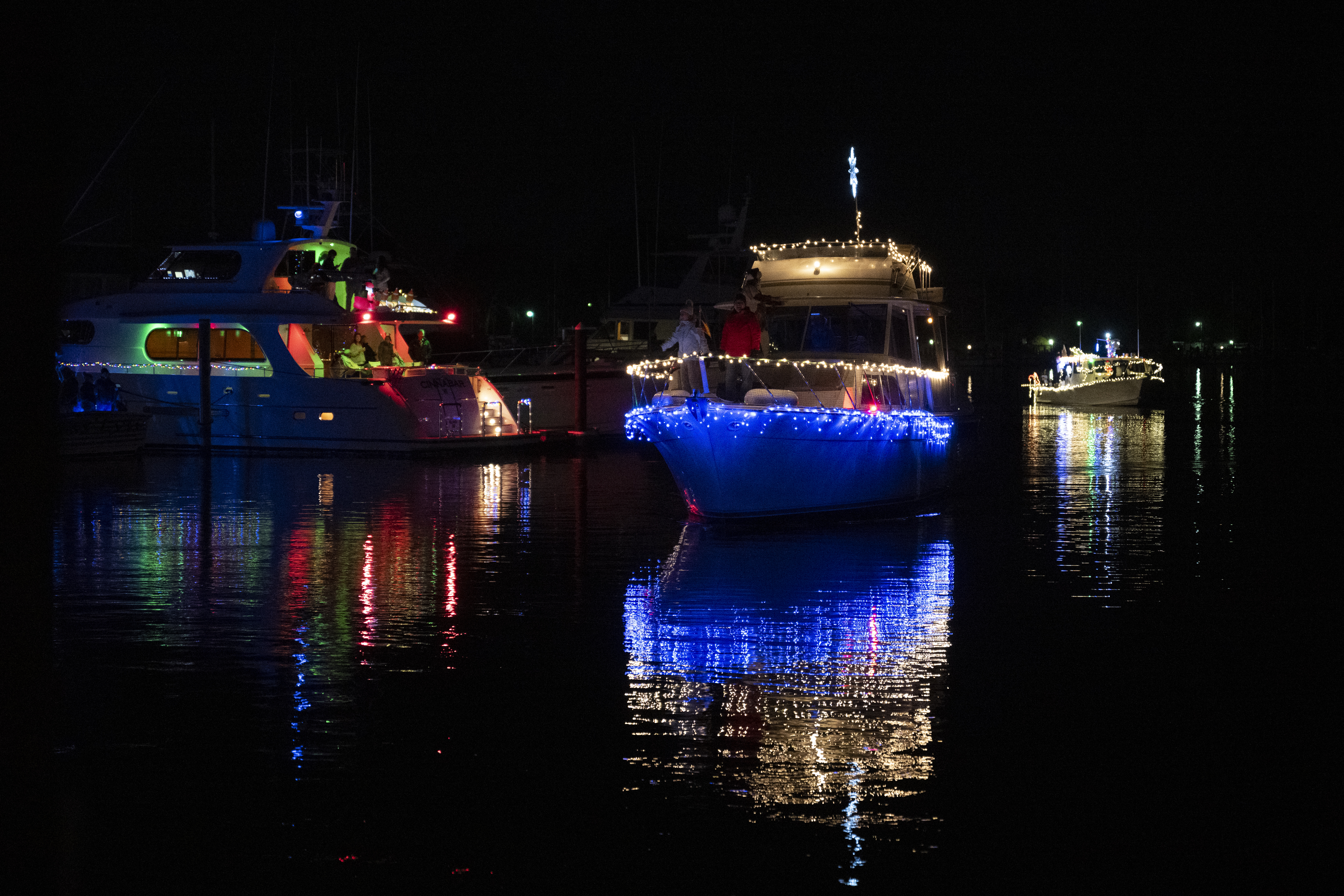 Lighted boats