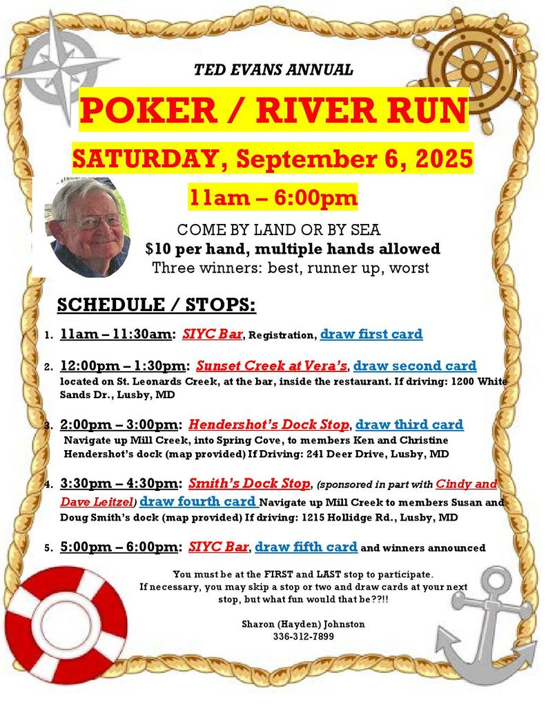 2025 Poker Run