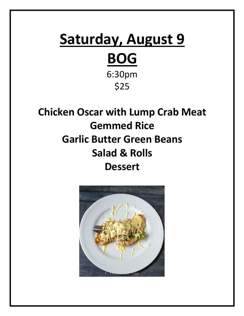 2025 Aug BOG Dinner