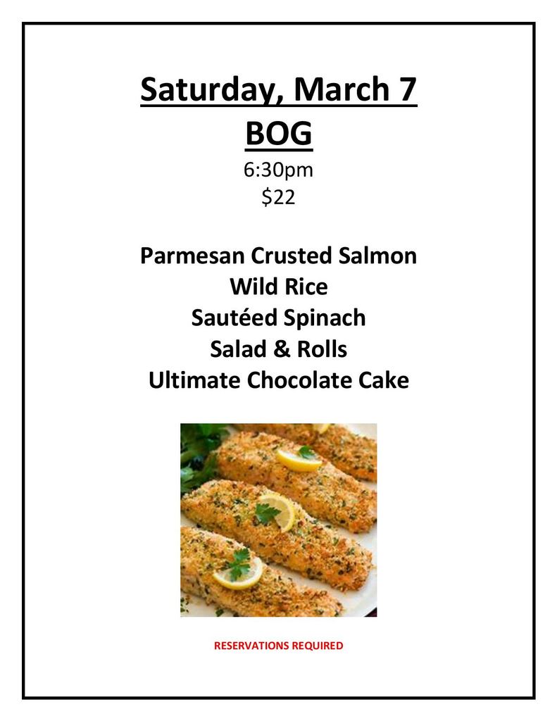 2026 March BoG Dinner