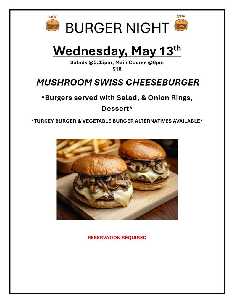 2026 May Burger