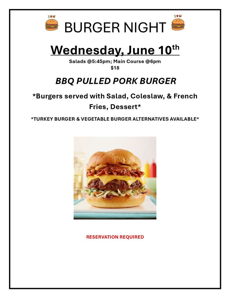 2026 June Burger