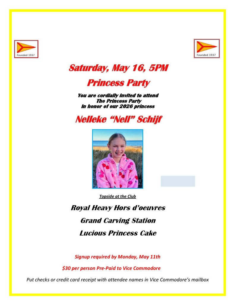 2026 May Princess Party