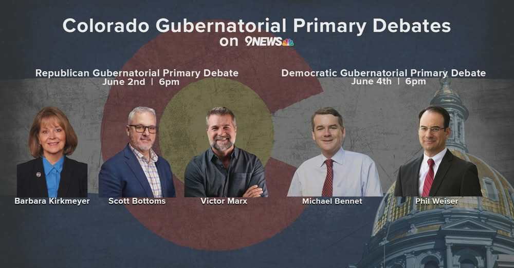 Featured Community Event: 9News Democratic Primary Candidate Forum June 4, 2026 event