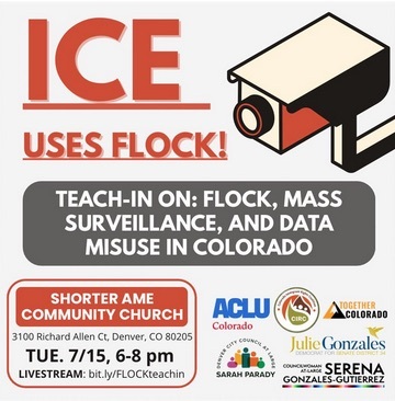 Featured Community Event: ACLU ICE Flock Presentation