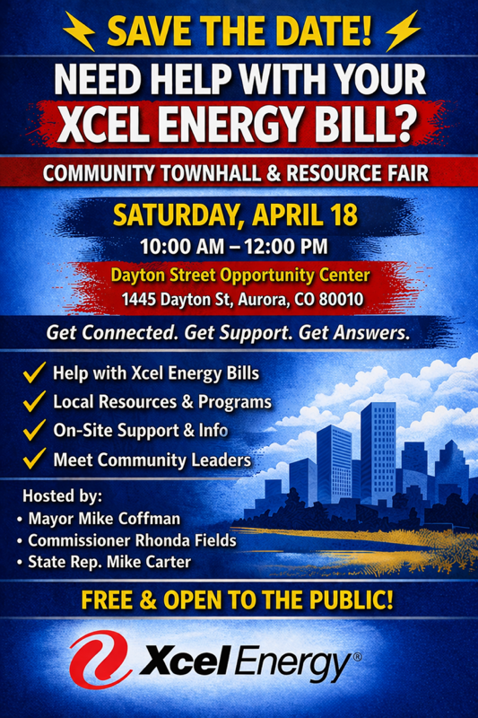 Featured Community Event: Aurora Community Town Hall and Resource Fair April 18, 2026 event