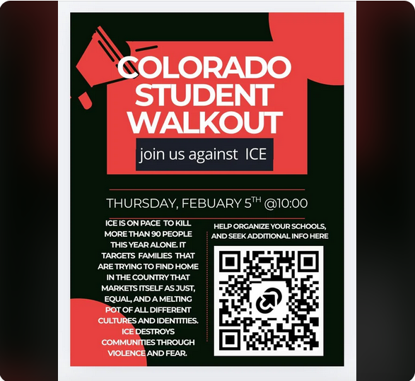 Featured Community Event: Colorado Student Walkout to Protest ICE February 5, 2026 event