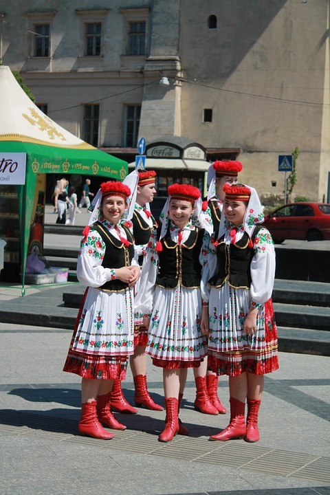 Ukrainian traditional costumes